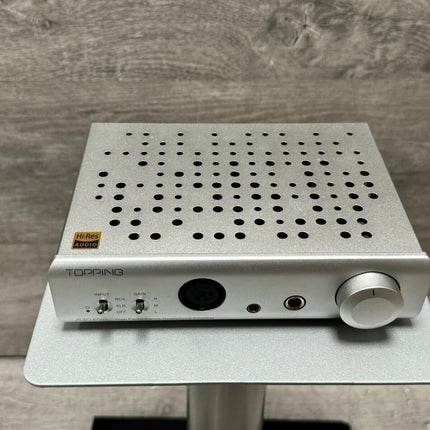 Topping A30 Pro Desktop Headphone Amplifier, Silver, Returned