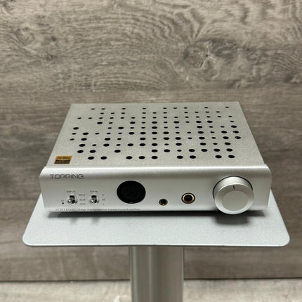 Topping A30 Pro Desktop Headphone Amplifier, Silver, Returned