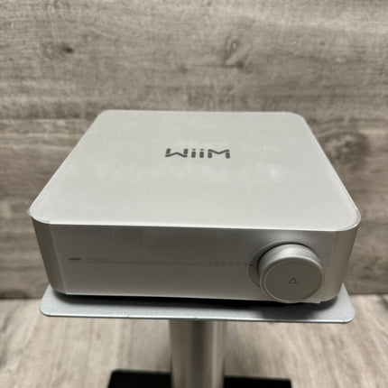 WiiM Amp Streaming Amplifier Silver, Trade in Grade A