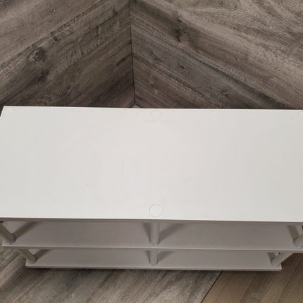 Solidsteel S4-3 Hi-Fi Equipment Rack White, Grade C (used, some scratches)